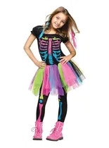 Comprar Disfraz Diablita, Esqueleto, Brujita , Otros, Halloween Niña