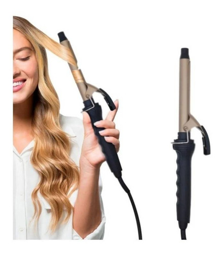 Pinza Rizadora Encrespadora Onduladora Electrica Hair Curler