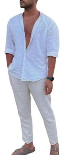 Calca Linho Masculina MercadoLivre