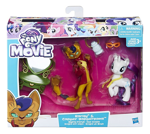 My Little Pony Rarity Capper Dapperpaws Amigos Con Estilo (Usado)