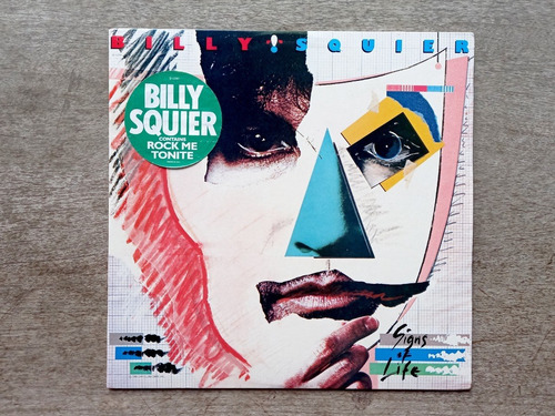 Disco Lp Billy Squier - Signs Of Life (1984) Usa R5
