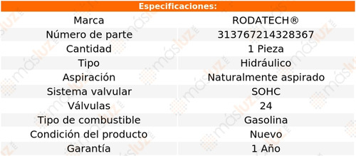 (1) Tensor Hidráulico Distribución Tl 3.7l 6 Cil 09/14