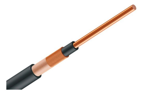 Cable Concéntrico 2x6 Mm Acometida - Rollo 180 Metros
