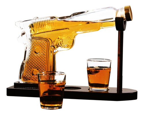 Juego De Decantadores De Whisky Para Hombre: Dispensador De