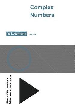 Libro Complex Numbers - Ledermann, Walter