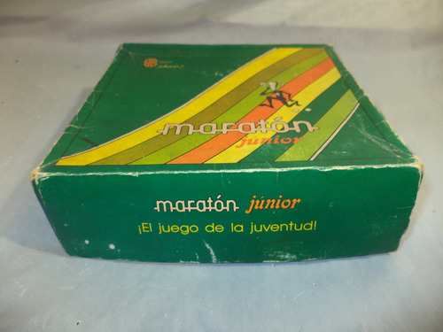 Vintage (circa 1985) Juego De Mesa Maratón Júnior (Usado)