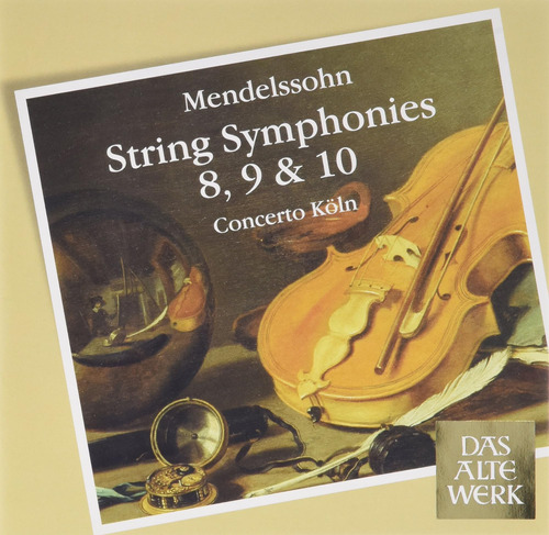 Cd:string Symphonies 8 9 & 10