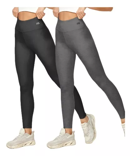 Kit 2 Calça Legging Feminina Moda Fitness Academia - Premium