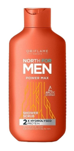 Gel De Ducha Exfoliante Hombre. North For Men, Oriflame