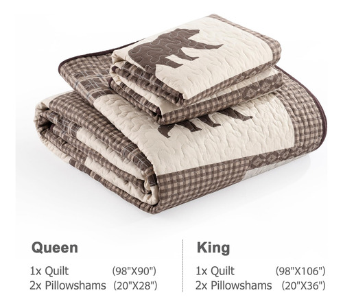Colchas Queen Size Finlonte, Colcha Queen Size De Algodón