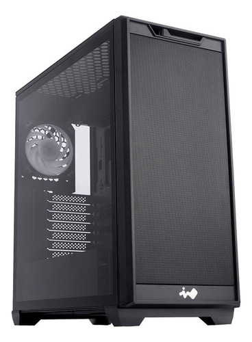 Gabinete Inwin D5 Mid Tower E-atx Negro Con Cristal Templado Negro