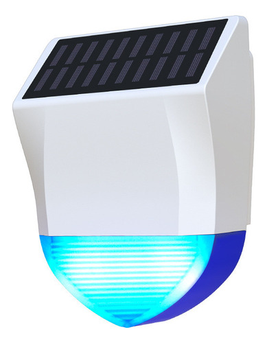 Alarma Solar Para Exteriores Tuya Smart: Luz Y Sonido A Prue