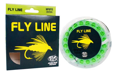 Linha De Pesca Fly Line Wf 4f - Green