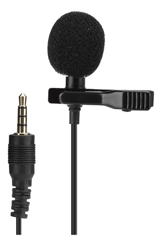Imagen 4 de 9 de Mini Lapel Lavalier Micrófono Clip En Micrófono Para Celul