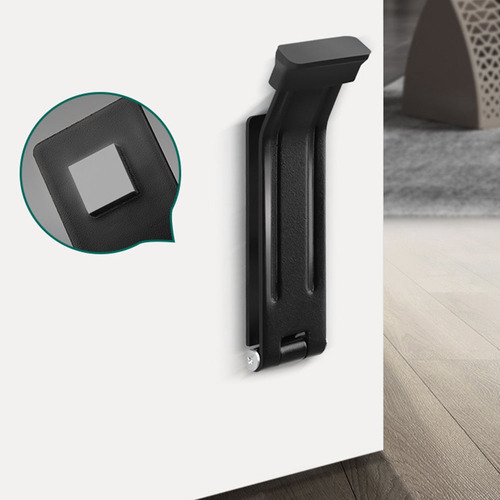 Soporte Para Topes De Puerta Plegable Y Resistente, Antirrob