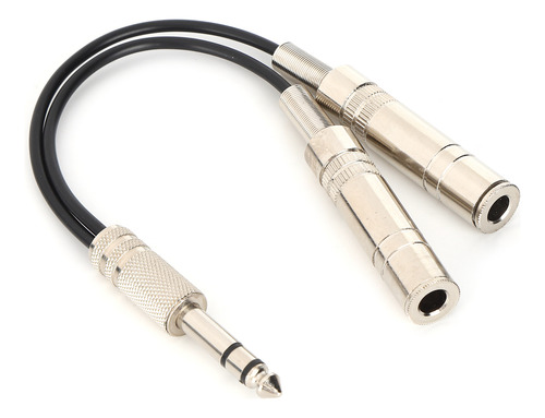 Cable Hembra Doble De 6,35 Mm A 6,35 Mm Con Blindaje De 2 Hi