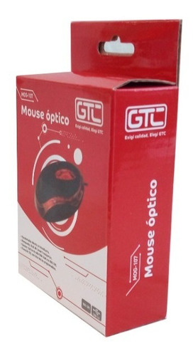 Imagen 4 de 5 de Mouse Gtc Mog-107 Negro