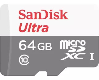 Memoria San Disk Ultra Micro Sdxc Uhs-l 64gb 48 Mb/s Clase10