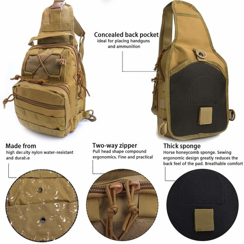 Bolsa T Ictica De Hombro Al Aire Libre D Nailon Imperme...