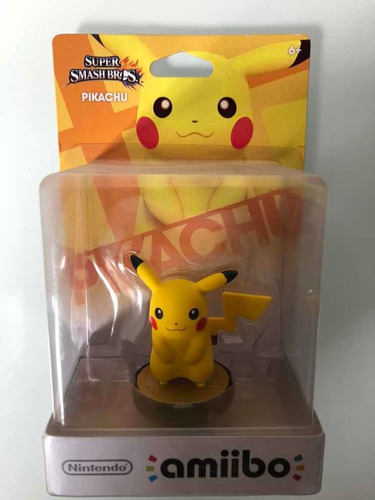 Amiibo Pikachu Y Mewtwo Smash Brothers (pokemon) Nintendo Sw (Usado)