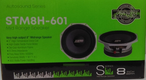 Medios Status Speaker Stm8h-601 Par