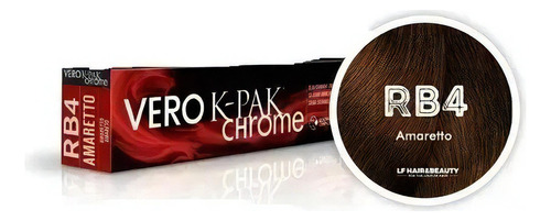  Joico Coloração Vero K-pak Chrome Demi-permanente Amaretto Tom RB4 4.42 AMARETTO