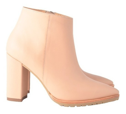 Imagen 3 de 8 de Botas Botinetas De Cuero De Mujer - Holt - Ferraro