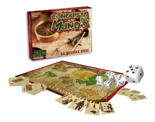 Juego Conquista Del Mundo 37x28x5 Cm Toto Games - 2022