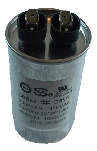 Capacitor Duplo 35+5,0mfd 450v Term Cbb65
