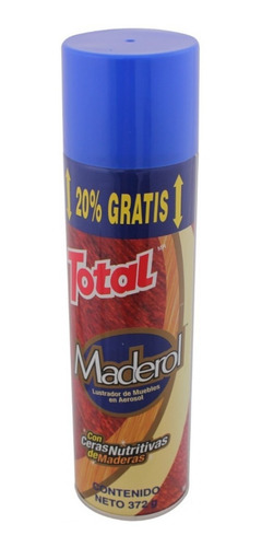 Lustrador De Muebles Total Maderol 372gr