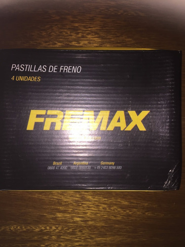 Pastillas De Frenos Ford Ecosport / Fiesta Del