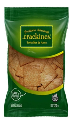 Crackines De Arroz  X 120grs 