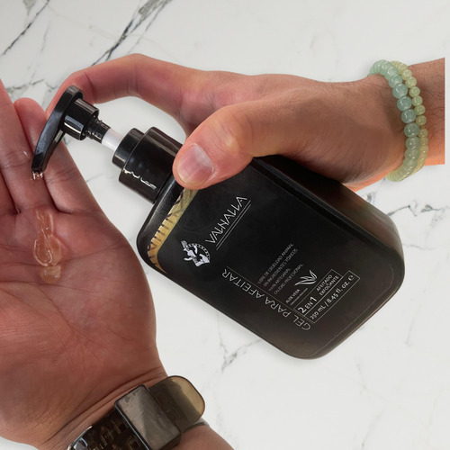Gel Para Afeitar Con Aloe Vera Valhalla Barber 250 Ml