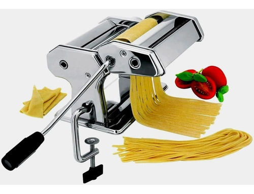 Maquina Fabrica Pastas Acero Fideos Raviolera Tallarin Cinta