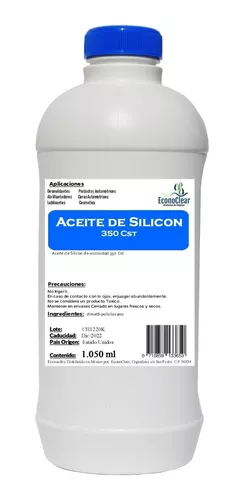 Aceite De Silicon Viscosidad 350 Cst Mejor Calidad 1 Litro