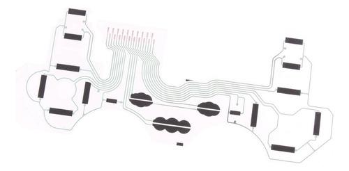 Del Cable De La Película Conductora Compatible Con Ps3 194a