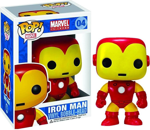 Funko Pop Marvel Universe Iron Man (04) Funko Pop Original