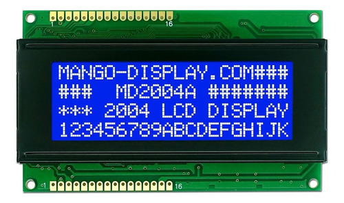 Display Lcd 2004 + Interfaz I2c Compatible Con Arduino