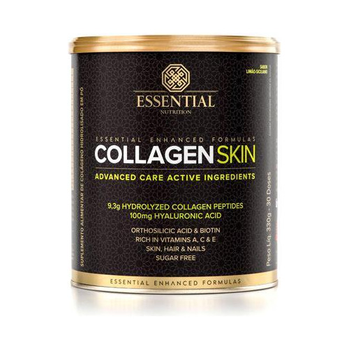 Kit 2 Collagen Skin Limão Siciliano Essential Nutrition