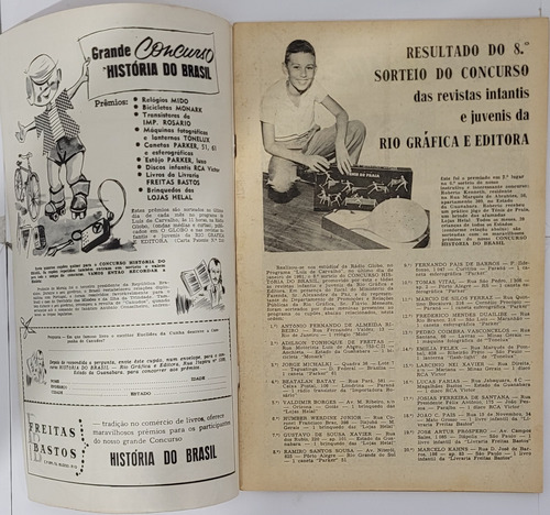 Hq Flecha Ligeira Magazine N.°45 1961 Leia O Anúncio (Usado)