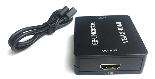 Cable Hdmi (vga2hdmi, Negro)