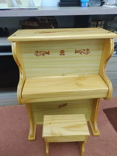 Piano De Brinquedo Antigo Hering - R$ 500,00 em Mercado Livre