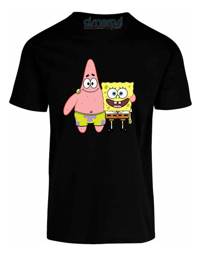 Playera Patricio Y Bob Esponja Todas Las Tallas