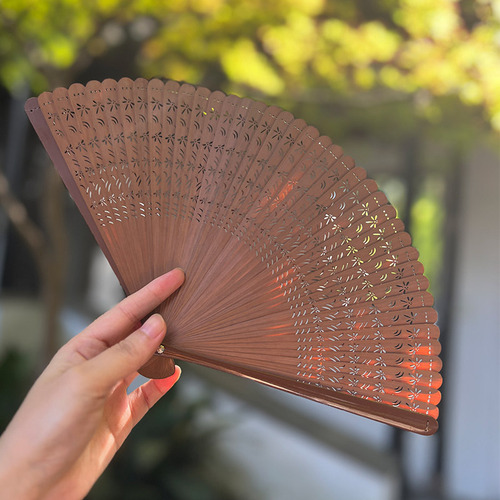 Abanico Plegable De BambĂș, Creativo Y Elegante, Para Hanfu