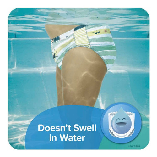 Pampers Splashers Para Nadar Talla Grande 17 Pzs Género Sin Género Talla Grande (g)