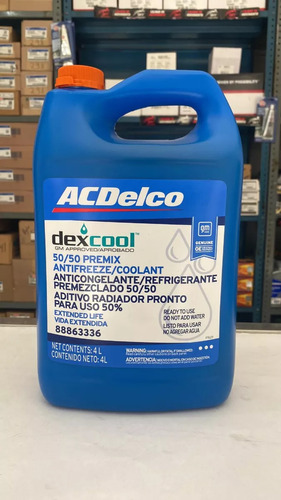 Refrigerante Para Vehículos Marca Acdelco 