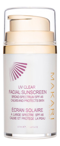 Makari Protector Solar Facial Transparente Uv Spf 46 (1.69 F