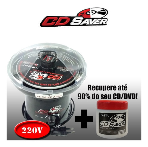 Cd Saver Hobby Polidora De Cd E Dvd (220v)