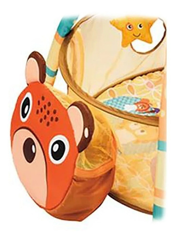 Tapete Ginásio Infantil Com Piscina De Bolinha Ursinho