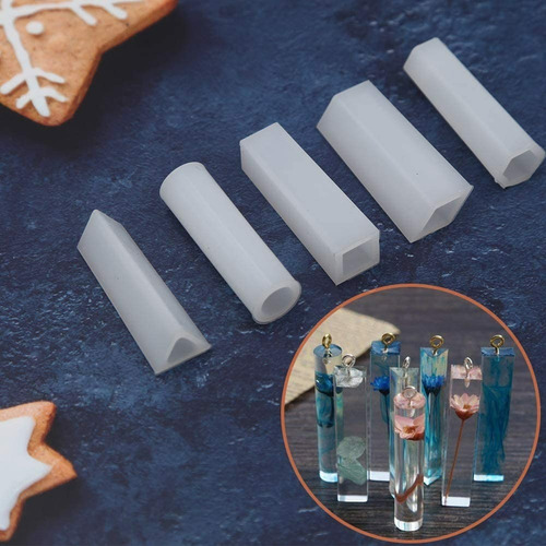 Kit Molde Resina Silicona Manualidades Joyeria 159 Piezas